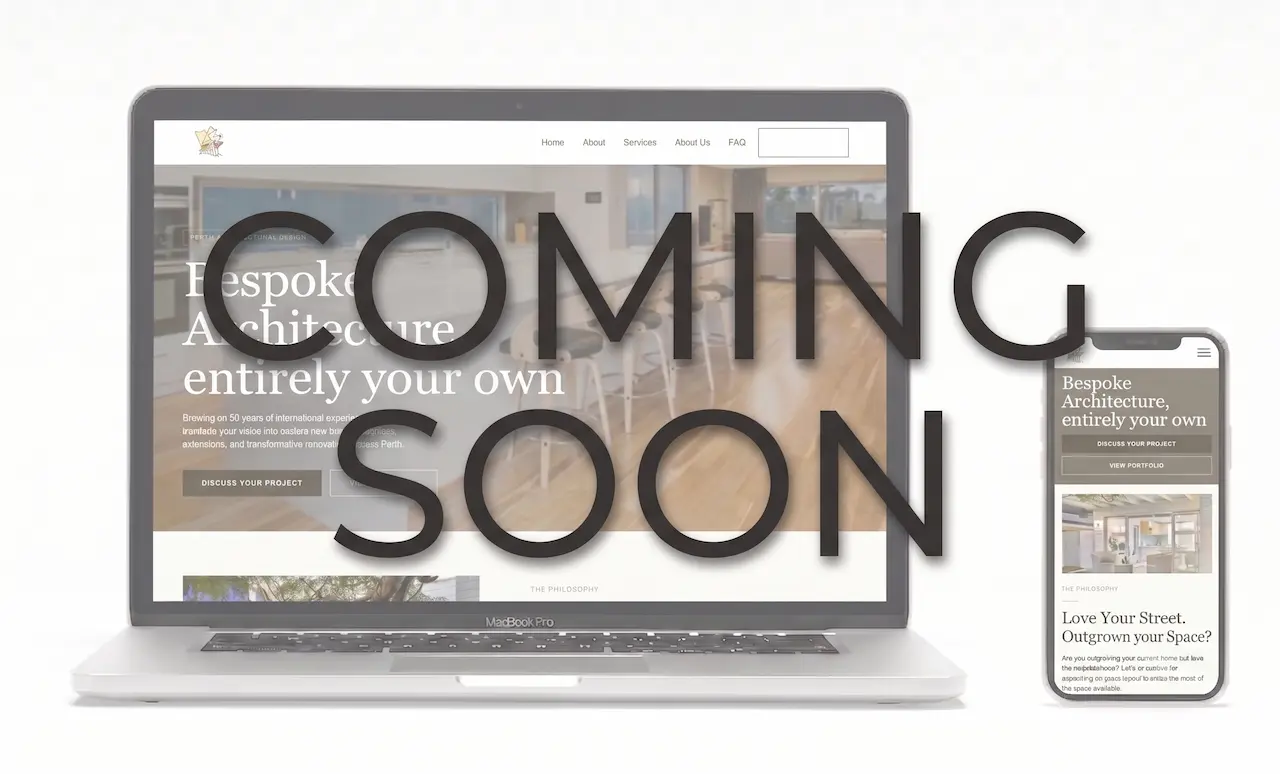 Jeremy Falcke Designs website mockup